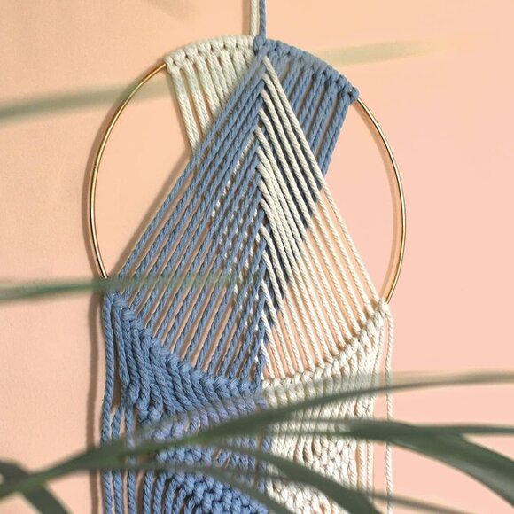 Dream Catcher Sweet Dreams, Macrame Boho Wall Hanging Decor, Spiritual Gift - Picture 3 of 6